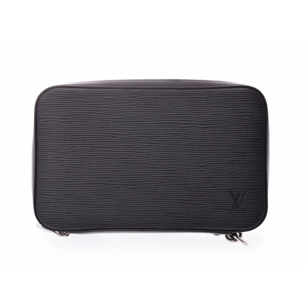 Louis Vuitton Epi Dandy Wallet Black Leather